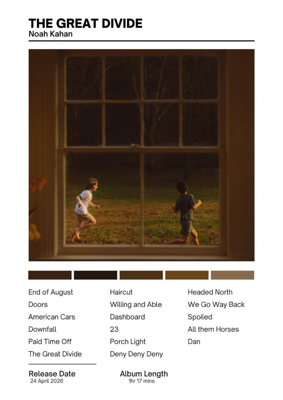 Noah Kahan The Great Divide print
