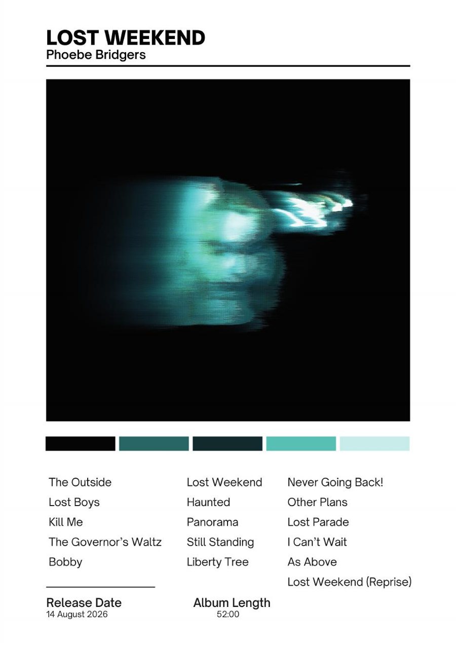 Phoebe Bridgers Lost Weekend print